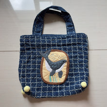 Load image into Gallery viewer, G025-indigo Lunch Bag
