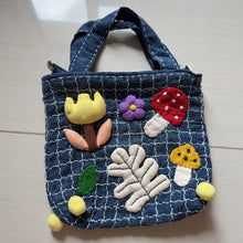 Load image into Gallery viewer, G025-indigo Lunch Bag
