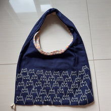 Load image into Gallery viewer, G027-indigo shoulder Bag
