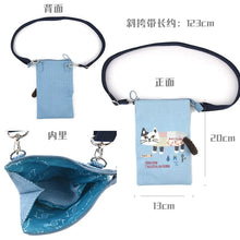Load image into Gallery viewer, BAG15-Cat Sling Bag$45
