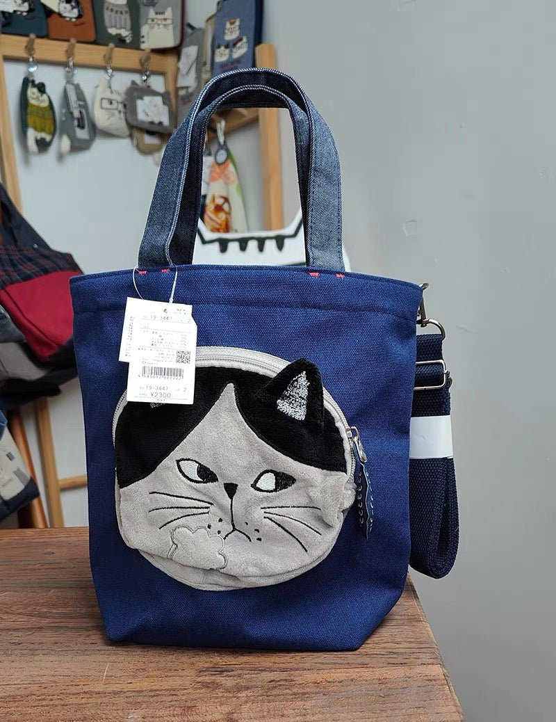 B101087-Cat Tote Bag