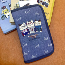 Load image into Gallery viewer, B101316-Cat Passport Holder
