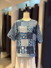 Load image into Gallery viewer, T104667- Patchwork Round Neck
