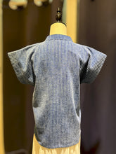 Load image into Gallery viewer, T104699- Patchwork Short Sleeve Top
