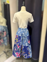 Load image into Gallery viewer, RB0149C-Denim Batik Skirt-S,M,L
