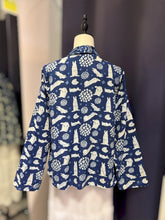 Load image into Gallery viewer, T104727-Indigo Reversible Jacket
