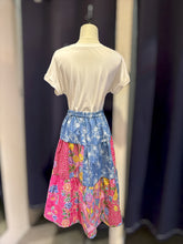 Load image into Gallery viewer, RB0149F-Denim Batik Skirt-S,M
