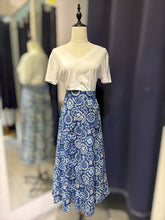Load image into Gallery viewer, T104754-Indigo Skirt
