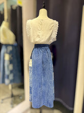 Load image into Gallery viewer, T104773-Patchwork Skirt

