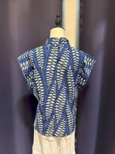 Load image into Gallery viewer, T104760-Indigo Short Sleeve Top
