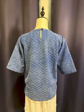 Load image into Gallery viewer, T104770-Patchwork Short Sleeve Top
