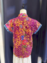 Load image into Gallery viewer, RB230A-Denim Batik Top (Size S)
