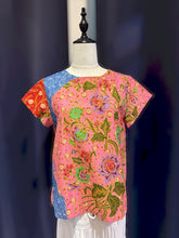 Load image into Gallery viewer, RB220B-Denim Batik Top ( Size S)
