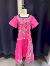 Load image into Gallery viewer, RB52A-Batik Short Sleeve Dress
