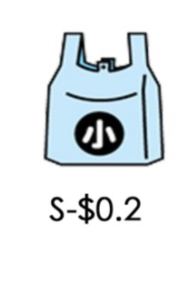 Plastic bag$0.2