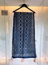 Load image into Gallery viewer, S120026 -indigo scarf
