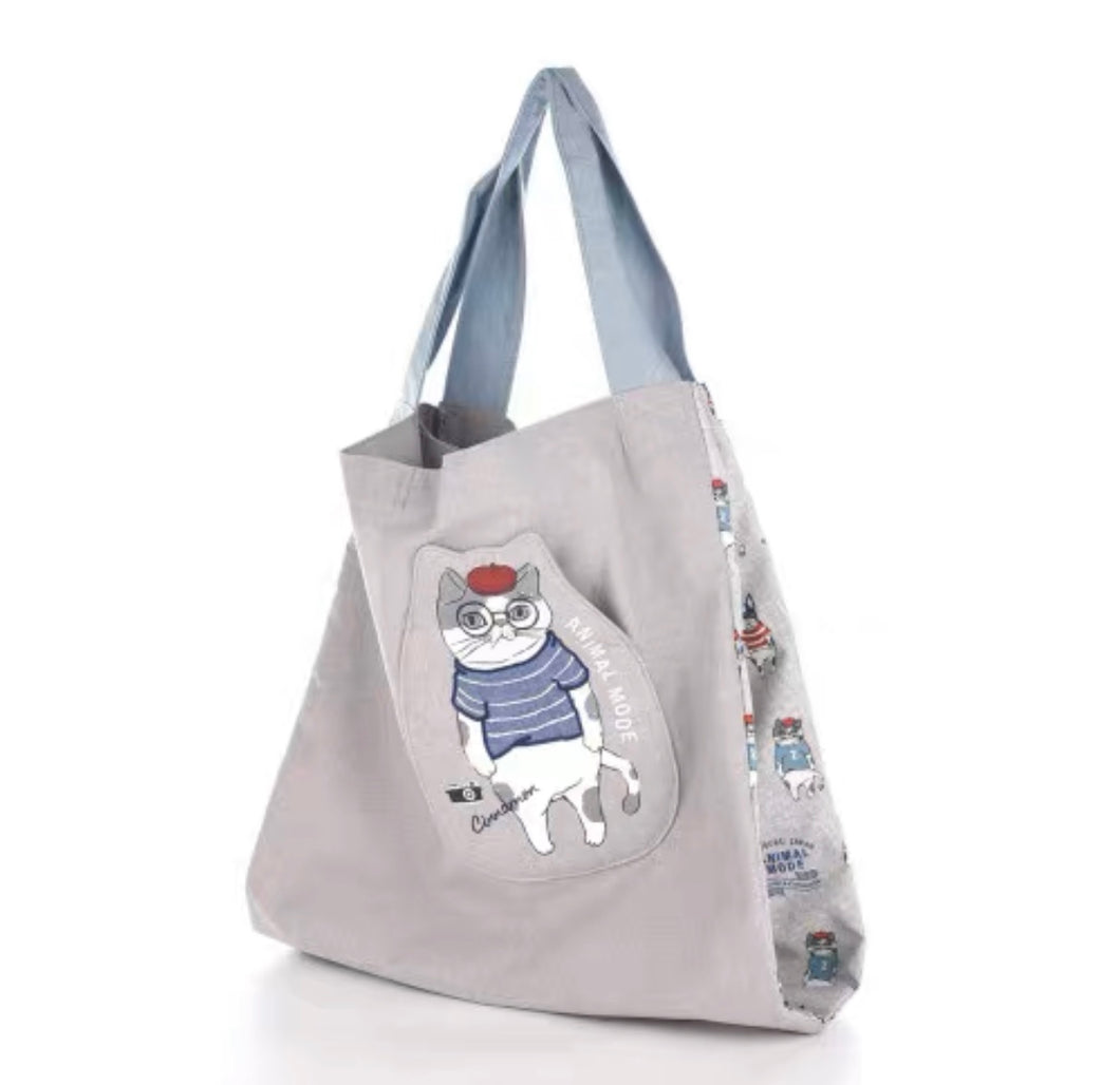 B101002-Cat Tote bag