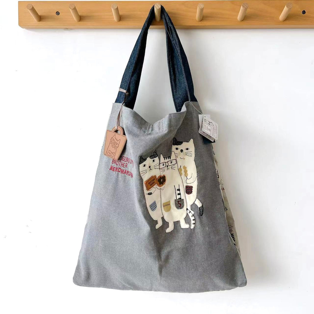 B101013-Cat Tote Bag