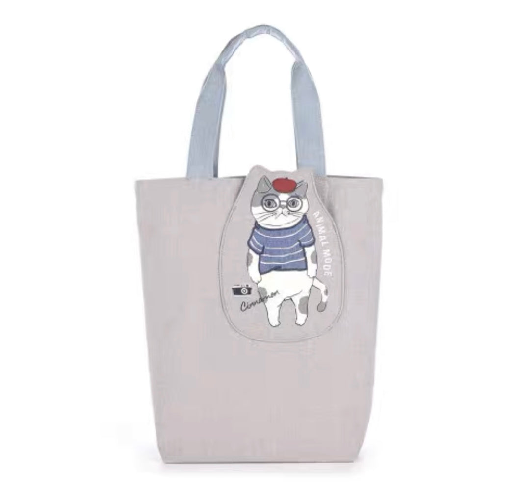 B100971-Cat Tote Bag