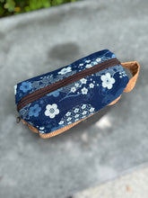 Load image into Gallery viewer, G038E-Indigo Zip Pouch
