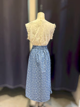 Load image into Gallery viewer, RB241C-Denim Batik Skirt
