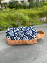 Load image into Gallery viewer, G038B-Indigo Zip Pouch
