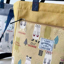 Load image into Gallery viewer, B101404-Cat Tote Bag

