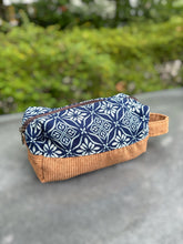 Load image into Gallery viewer, G038B-Indigo Zip Pouch
