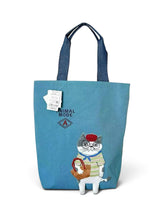 Load image into Gallery viewer, B101404-Cat Tote Bag
