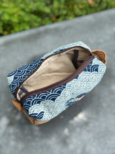 Load image into Gallery viewer, G038A-Indigo Zip Pouch
