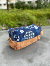 Load image into Gallery viewer, G038E-Indigo Zip Pouch
