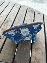 Load image into Gallery viewer, G023A-Indigo Zip Pouch
