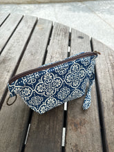 Load image into Gallery viewer, G023H-Indigo Zip Pouch
