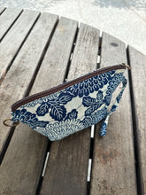 Load image into Gallery viewer, G023B-Indigo Zip Pouch

