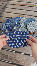 Load and play video in Gallery viewer, C0001E-Indigo Coin Pouch
