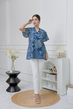 Load image into Gallery viewer, T103988-Short Sleeve Long Blouse
