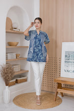 Load image into Gallery viewer, T103987-Short Sleeve Long Blouse
