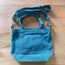 Load image into Gallery viewer, D4020-Denim Lunch Bag with Sling
