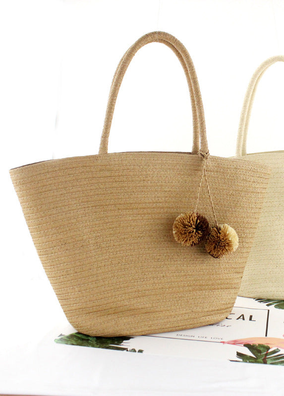 B21066-Straw Bag 草編包