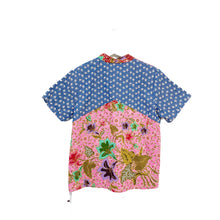 Load image into Gallery viewer, R030-Batik Patchwork Short Sleeve $99
