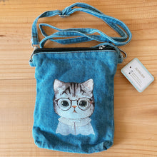 Load image into Gallery viewer, D51013-Denim Sling Bag
