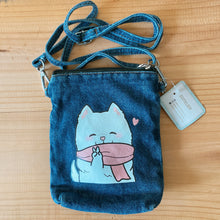 Load image into Gallery viewer, D51017-Denim Sling Bag
