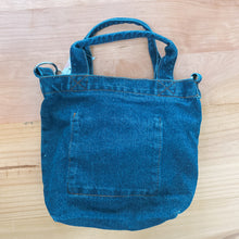 Load image into Gallery viewer, D4015-Denim Lunch Bag with Sling
