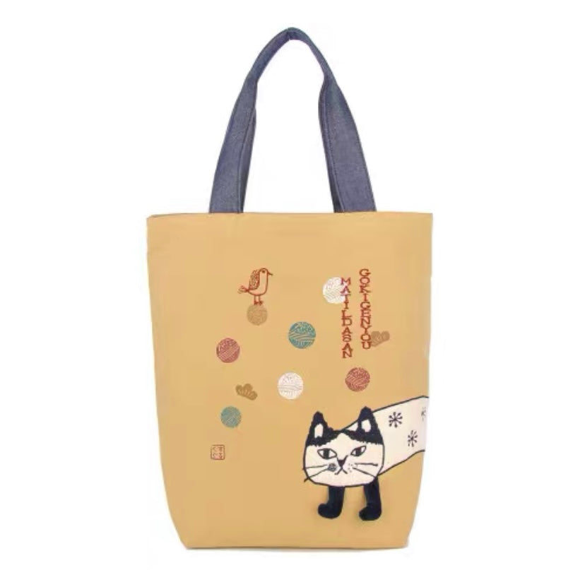 B100789-Cat Tote Bag