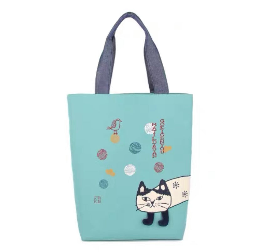 B100788-Cat Tote Bag