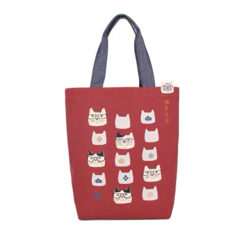 B100786-Cat Tote Bag