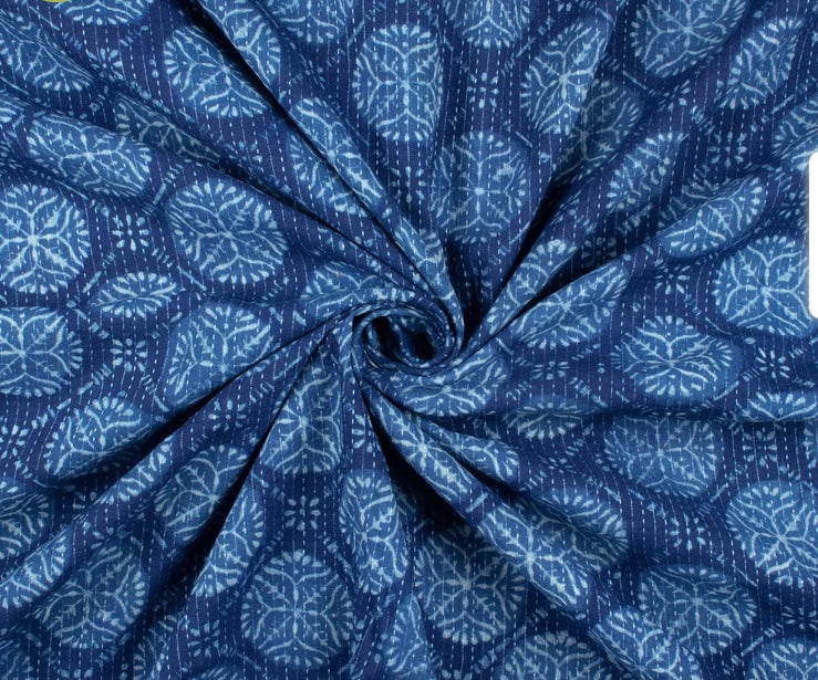 F001-Indigo fabric$22