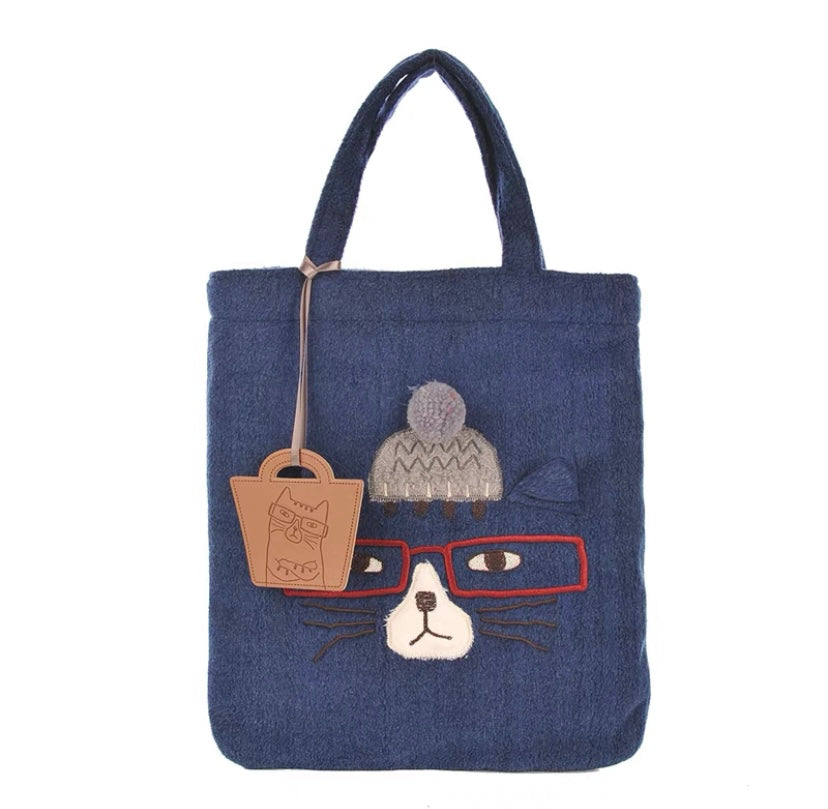 B100601-Cat IPad bag