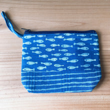 Load image into Gallery viewer, G002-Indigo Zip Pouch$12
