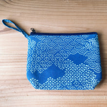 Load image into Gallery viewer, G002-Indigo Zip Pouch$12
